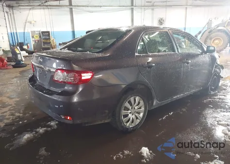 2013 Toyota Corolla Le from USA, damaged, VIN JTDBU4EEXDJ119649